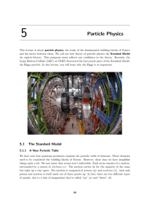 Particle Physics