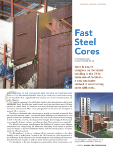 Fast Steel Cores - Modern Steel Construction
