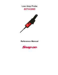 Low Amp Probe - Snap-on