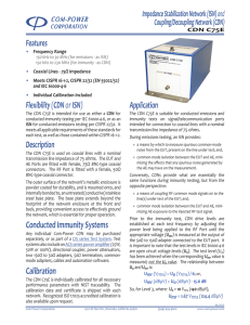 Conducted Immunity Systems Calibration