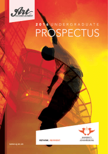 2016 Undergraduate Prospectus