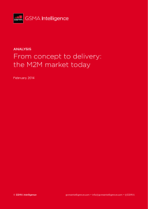 From concept to delivery: the M2M market today