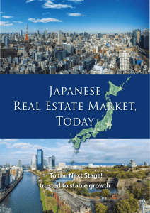 Brochure(Japanese Real Estate Market, Today)