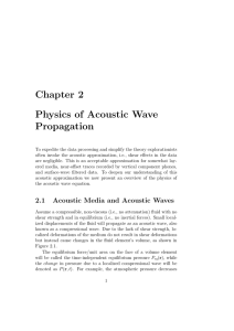 Chapter 2 Physics of Acoustic Wave Propagation