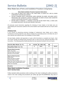 Service Bulletin [2002-2]