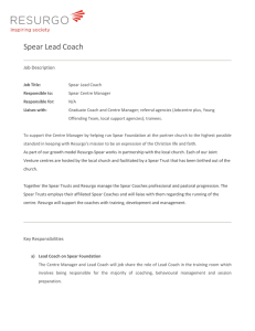Spear Lead Coach