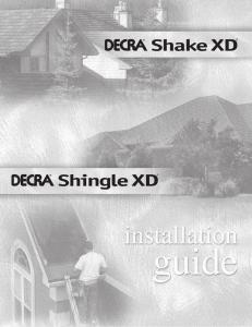 DECRA Shake XD Roof Overview