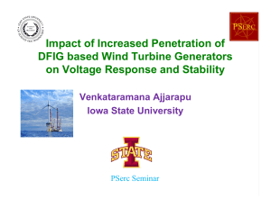 Voltage Response and Stability - Power Systems Engineering