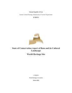 State of conservation report by the State Party / Rapport de l`Etat