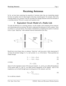 Receiving Antennas