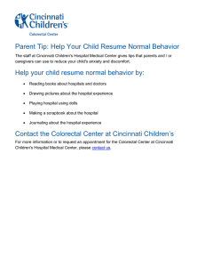 Parent Tip: Help Your Child Resume Normal Behavior