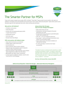 The Smarter Partner for MSPs