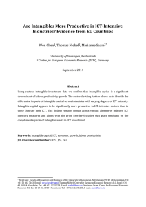 Are Intangibles More Productive in ICT