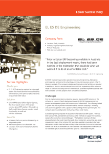 EL ES DE Engineering - Precise Business Solutions