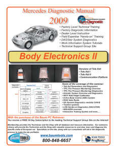 Body Electronics II