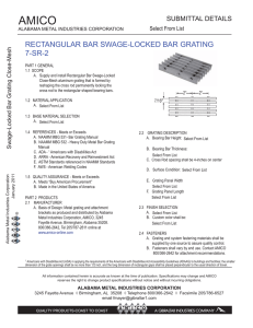 rectangular bar swage-locked bar grating 7-sr-2
