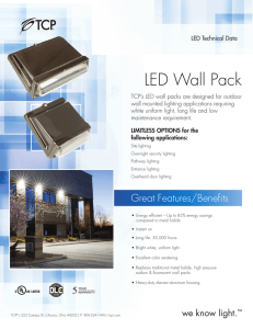 LED Wall Pack - TCP Lighting