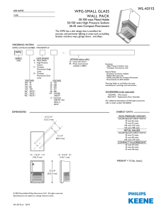 wpg-small glass wall pack wl-43115