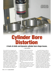 Cylinder Bore Distortion
