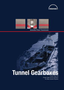 Tunnel Gearboxes