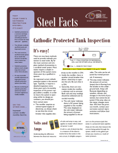 Cathodic Protected Tank Inspection