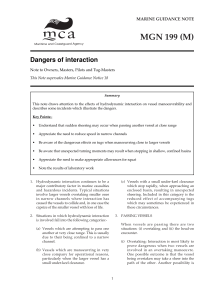 MGN 199 (M) Dangers of Interaction