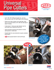 Universal Pipe Cutters