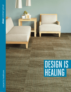 carpet for healthcare - Shaw Contract Group Australia