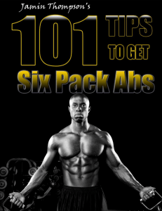 101 Tips To Get Six Pack Abs