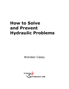 How to Solve and Prevent Hydraulic Problems