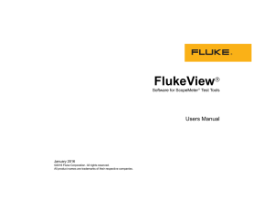 FlukeView®