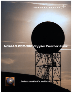 NEXRAD WSR-98D Doppler Weather Radar
