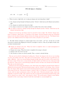 PH 102 Quiz 4: Solution