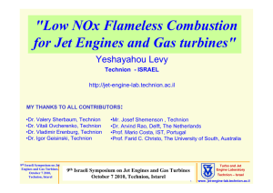 7. Low NOx Flameless Combustion for Jet Engines and Gas turbines
