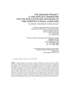 A Task-Specific Framework for the Application and Critiquing of