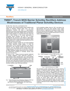 TMBS®, Trench MOS Barrier Schottky Rectifiers Address