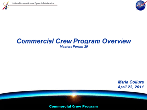 Commercial Crew Program Overview