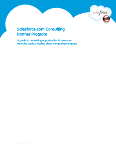 Salesforce.com Consulting Partner Program
