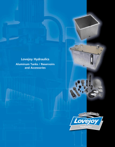 Hydraulic Tank/Reservoir and Accessories Catalog