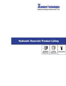 Hydraulic Reservoir Product Listing