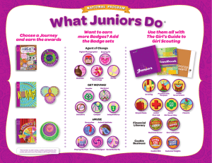 What Juniors Do - GirlScouts.org