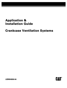 Crankcase Ventilation Systems