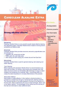 Careclean Alkaline Extra