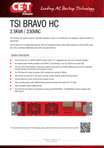 TSI BravO HC