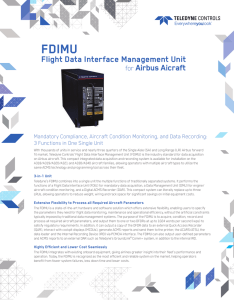 Flight Data Interface Management Unit Airbus Aicraft