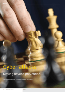 Cyber attacks: Moving beyond prevention