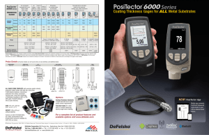 Coating Thickness Gages for ALL Metal Substrates