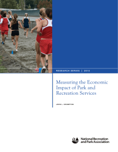 Measuring the Economic Impact of Park and Recreation Services