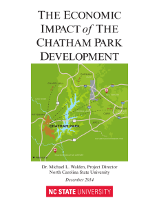 Economic Impact of Chatham Park Development
