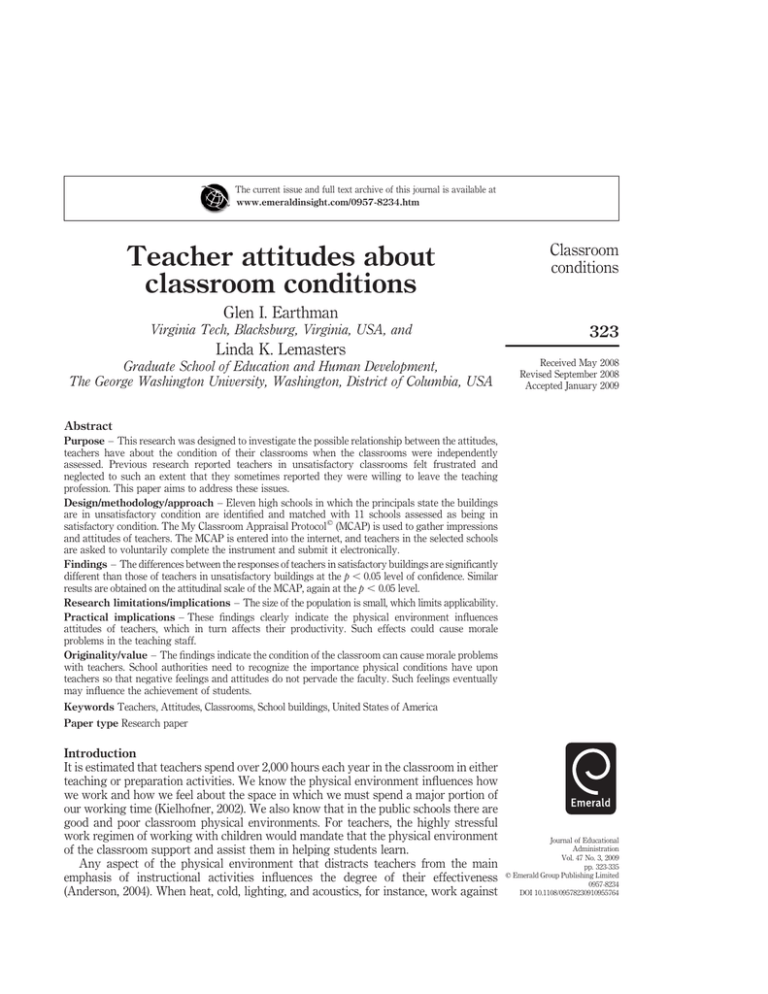 teacher-attitudes-about-classroom-conditions